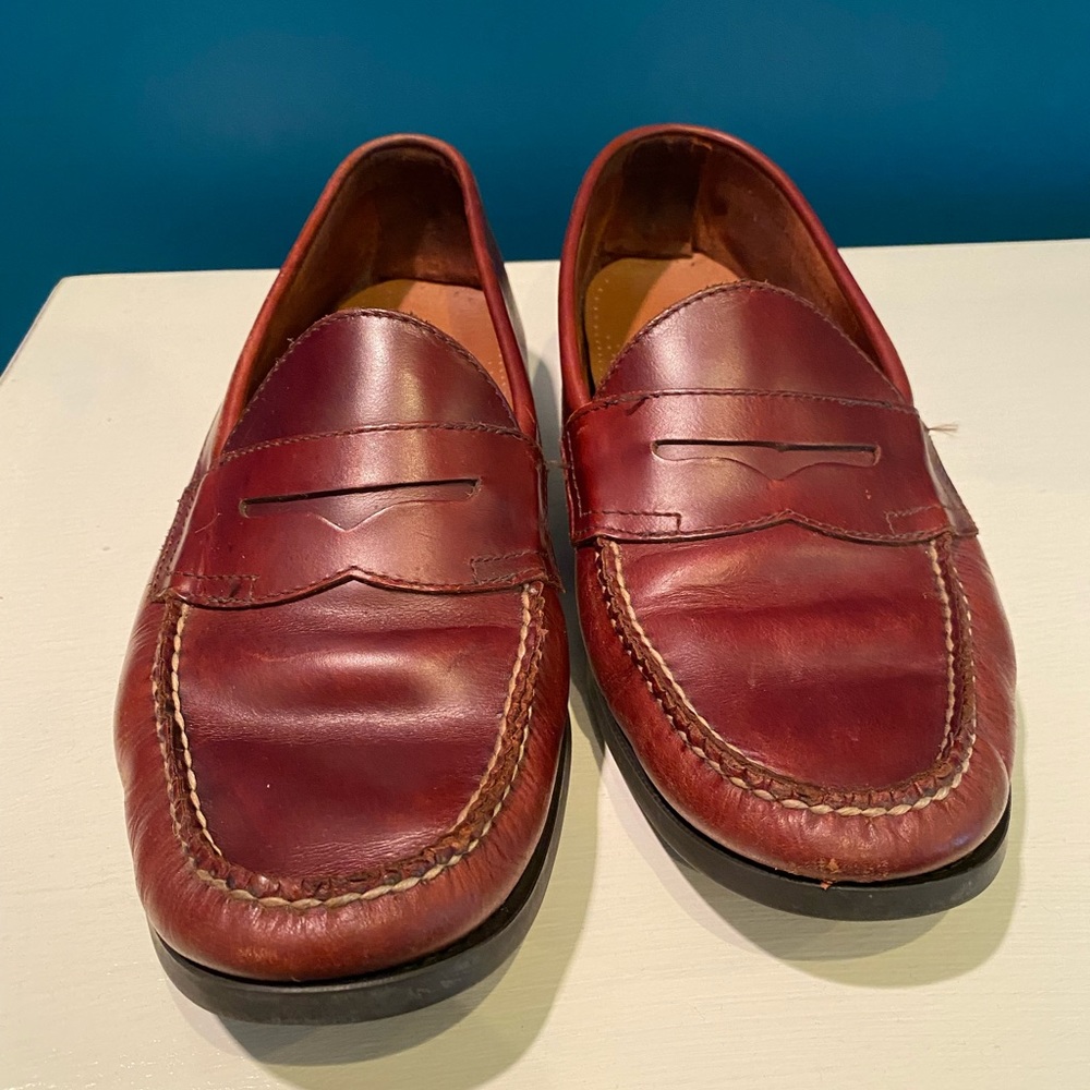 Men’s Bass Larson Weejuns Loafer 10.5 Extra Wide